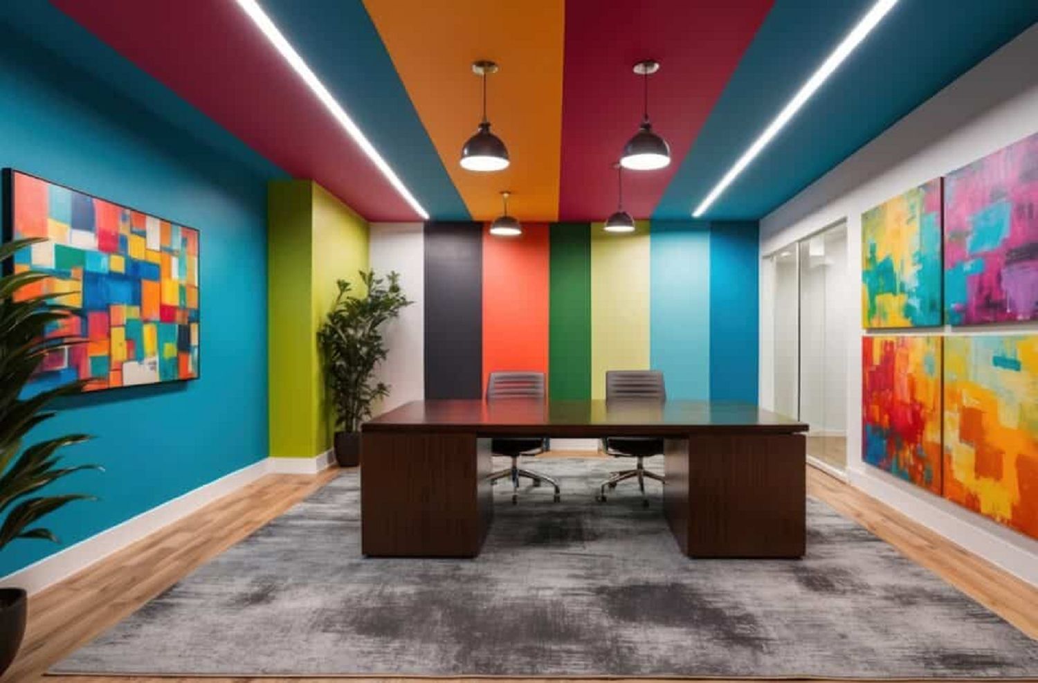 Office and shop painting services