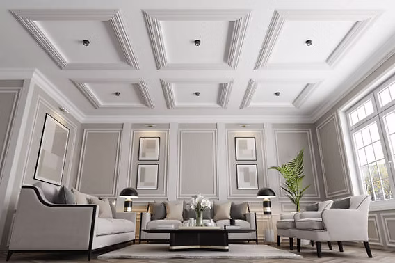 Plaster ceiling design and framing Tiling Services